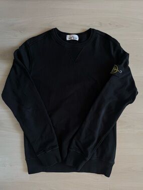 Stone Island Black Crewneck